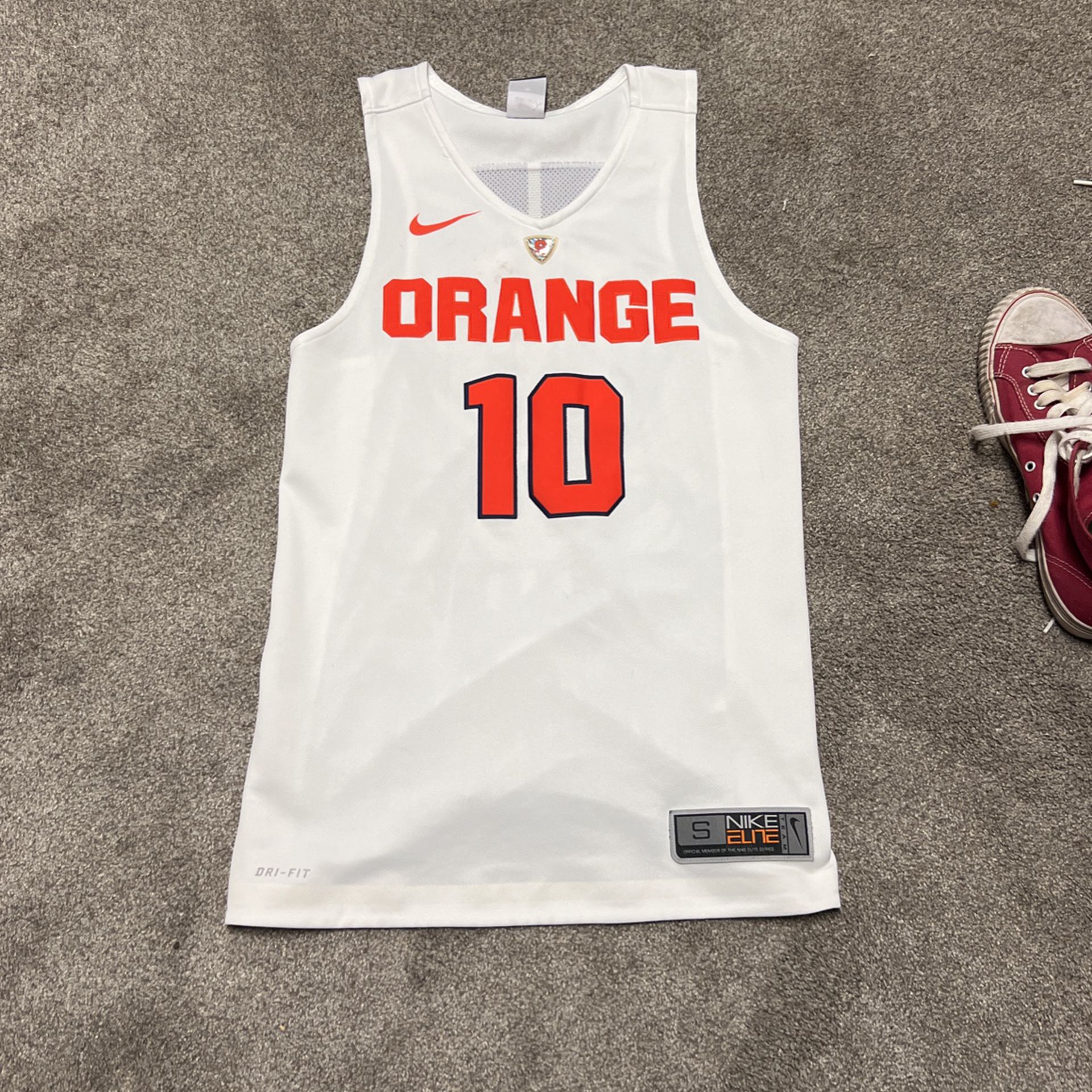 Nike Elite Small Syracuse #10 Jersey