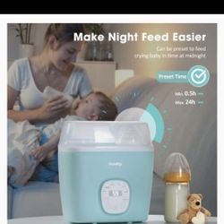 Pelaby Double Bottle Warmer - 6-in-1 Multifunction