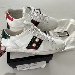 Gucci Ace Studded Sneakers Women