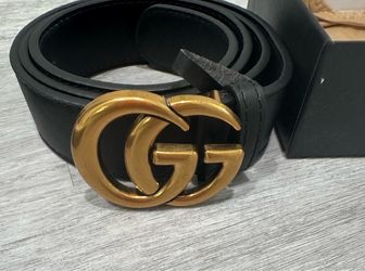 Brand new black and gold belt if posted it’s available only msg when ready to pick up