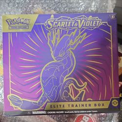Scarlet and Violet Pokemon ETB