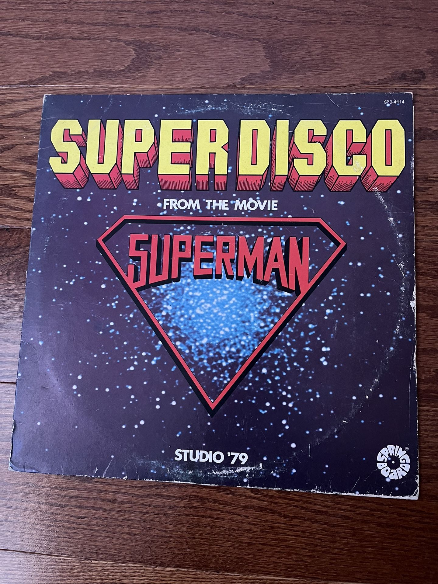 STUDIO 79 SUPER DISCO FROM THE MOVIE SUPERMAN 1979 LP Record