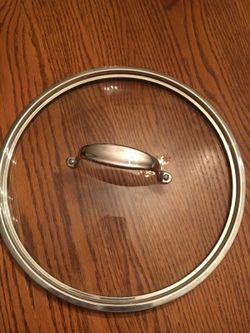 Pampered chef 12" stainless lid