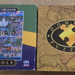 Dowdle Jigsaw Puzzle - New Orleans - 1000 Piece
 Has Hidden Pictures Within The Puzzle 