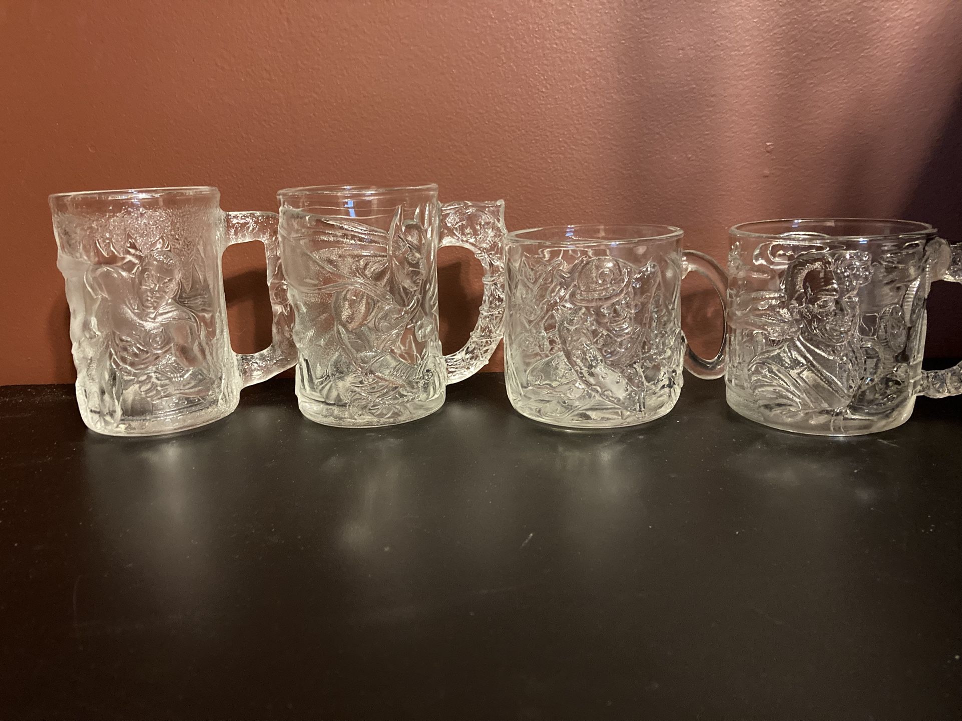 McDonalds Batman Forever Mugs (complete set)