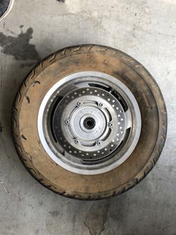 Honda shadow rear wheel