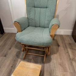 Glider & Foot Stool