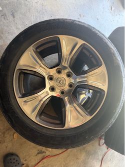 Dodge Ram rims and tires