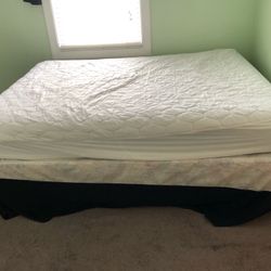 Full Size Mattress, Boxspring & Frame