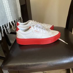  Originals Adidas X Fiorucci Sleek Super White/ Red Women 