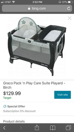 Grace pack n play for infant up to toddler