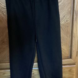 Forever 21 Mens Black Fleece Drawstring Joggers size small NWT 