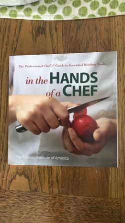In the hands of a chef book