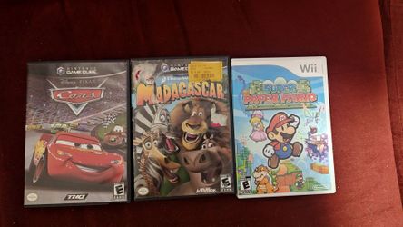GameCube games and Wii game