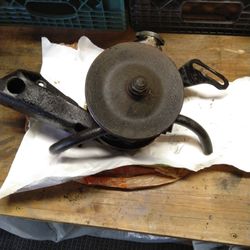 Power Steering Pump Taking Off A 1972 GMC C15 Small Block