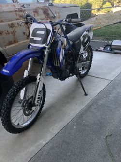 2002 Yamaha YZ250F Green Sticker 
