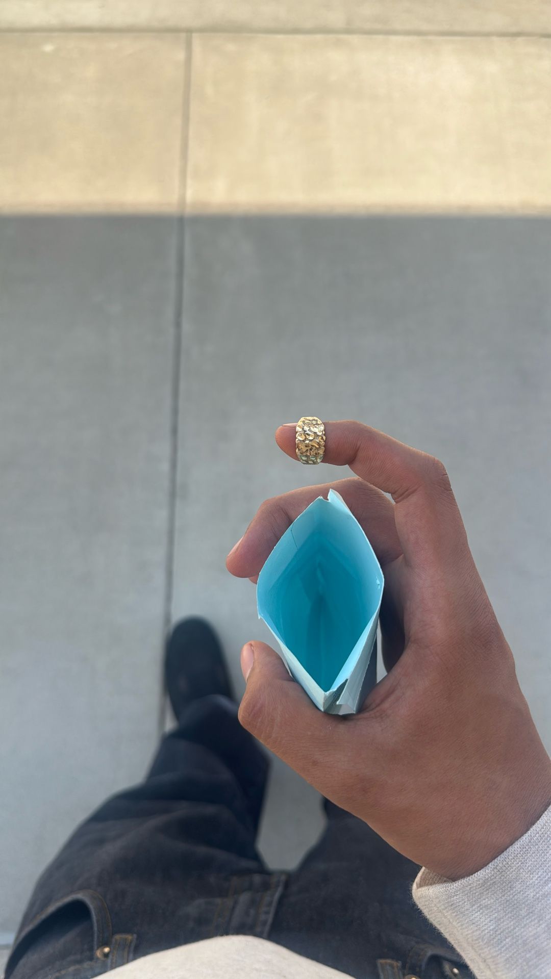 Nugget Pinky Ring 