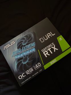 ASUS Dual GeForce RTX 3060 OC 12GB GPU