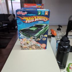 Kellogg's Box Of Hot Wheels Cereal