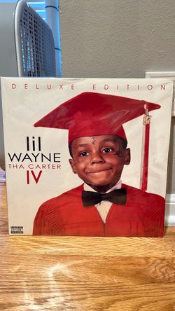 Tha Carter IV - Lil Wayne | NEVER PLAYED, RED TRANSLUCENT