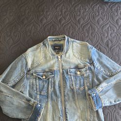 FOREVER 21 MEN  jean jacket  size Small