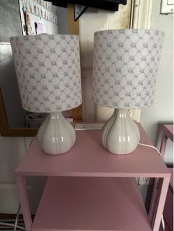 Two Table Side Lamps
