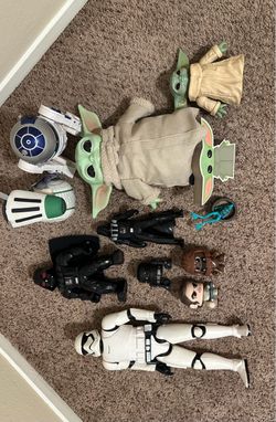 Star Wars Action Figure Collection Lot