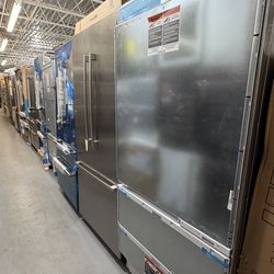 New Sub-Zero 36” Designer Column Refrigerator – Freezer Panel Ready Model: DET3650CI/R