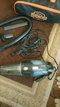 Vacuum cleaner for car