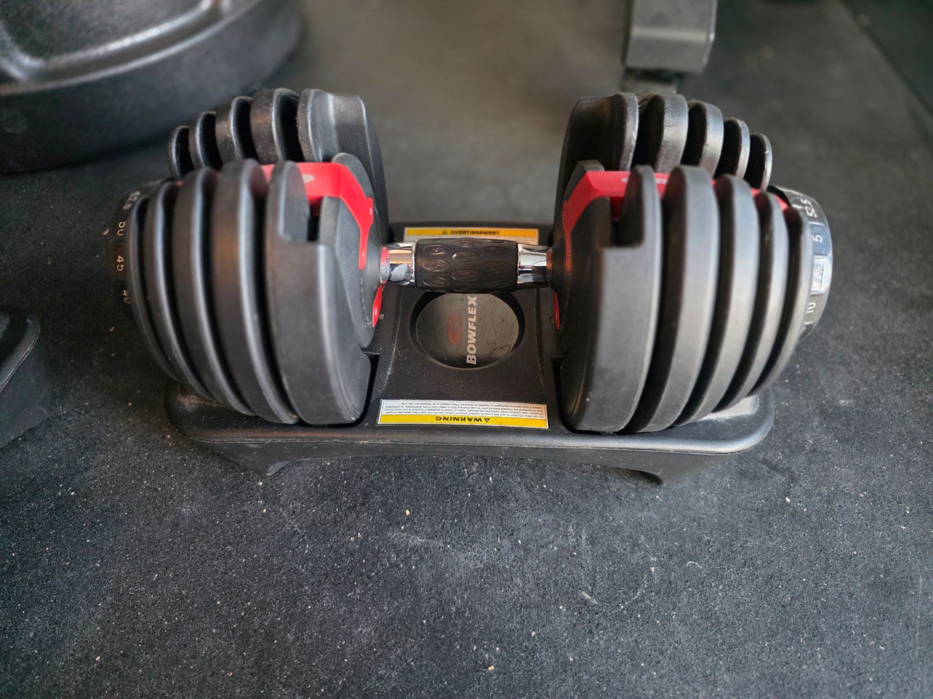 Bowflex 552 dumbbells