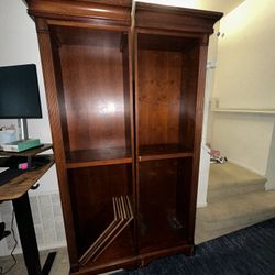 Mahogany Wooden Bookshelf 