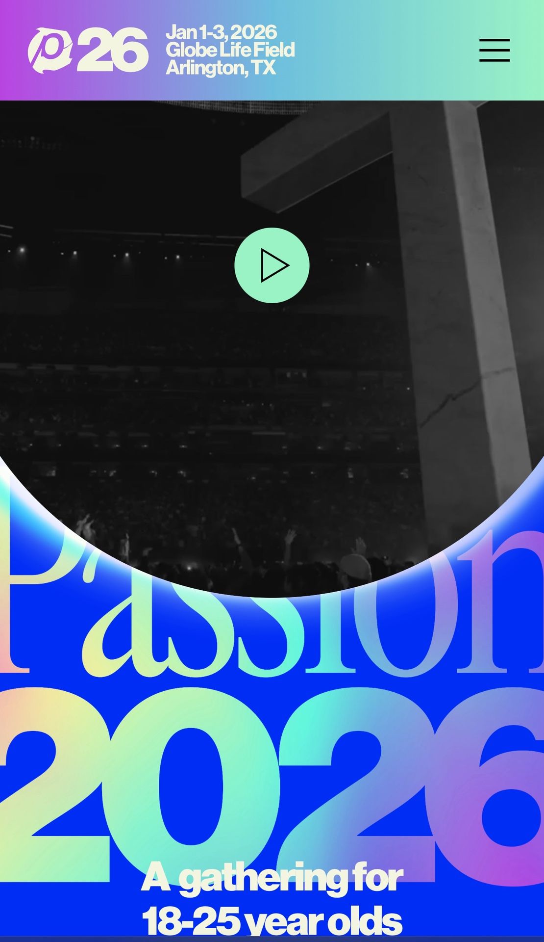 Passion 2026 Conference - 2 Tickets
