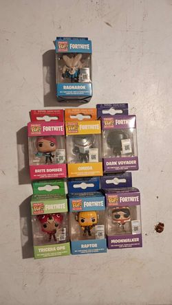 Funko Pocket Pop Fortnite Keychain Set of 7