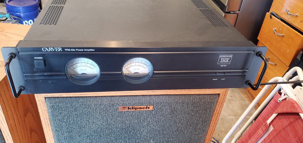 AMP! Carver TFM-55X 1(contact info removed)


