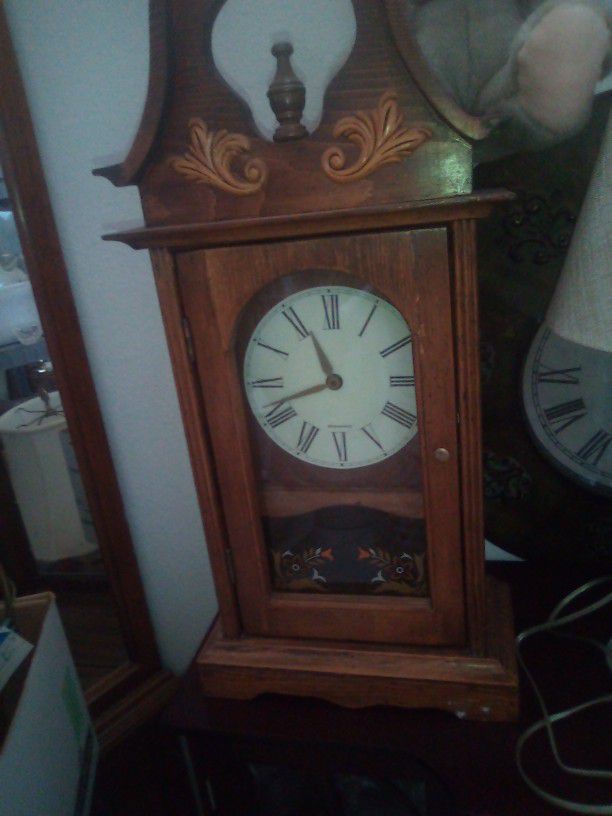 Antique Mini Grandmother Clock