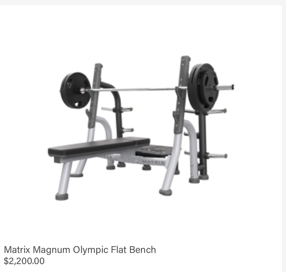 Commercial Flat Bench Press