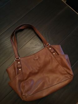 Y2K brown hobo bag