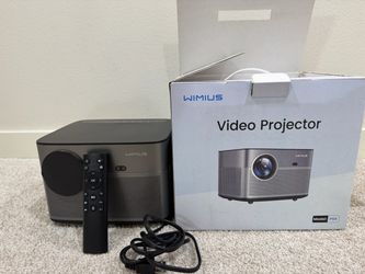 4K Projector with WiFi 6 and Bluetooth 5.2