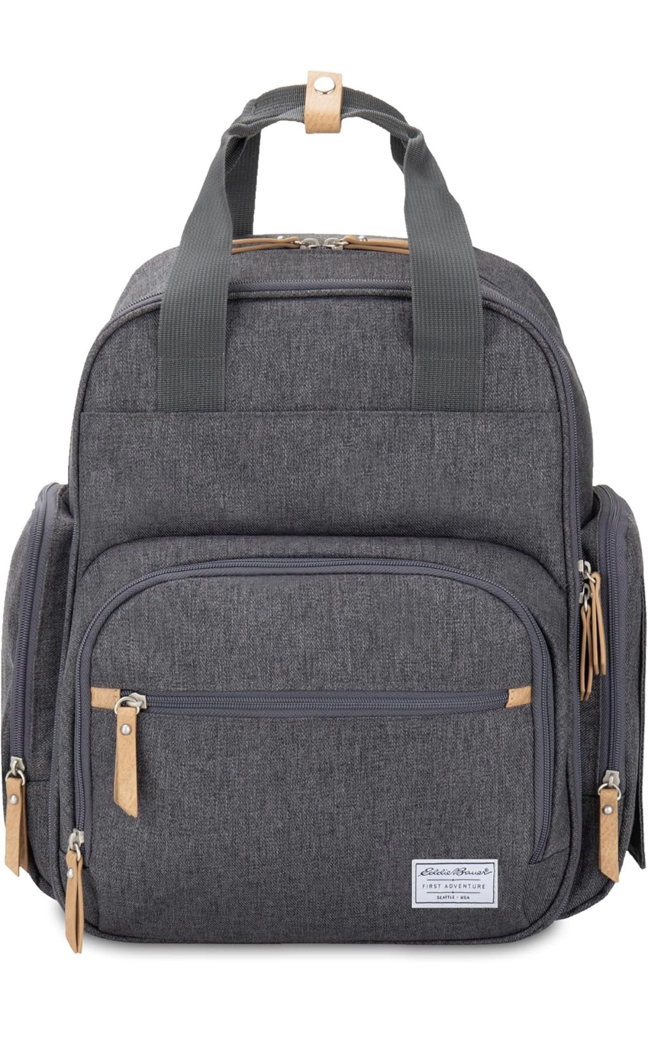 NOJO Eddie Bauer Canyon Summit Backpack Diaper Bag - Gray