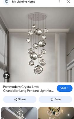 Modern chandelier
