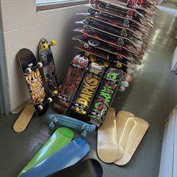 Skateboard and decks
