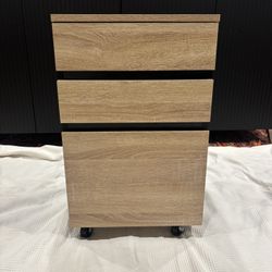 Mobile Filing Cabinet, Bedside Table  
