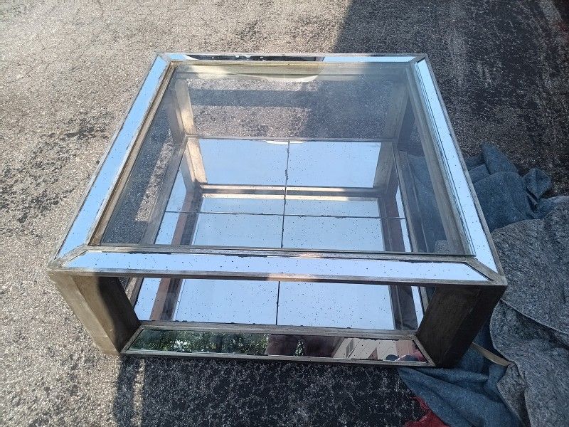 Mirrored Coffee Table - Z Gallerie