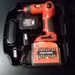 Black & Decker Swivel Drill Driver/Cordless 