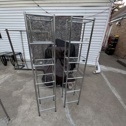 Chrome Metal Wire Shelf