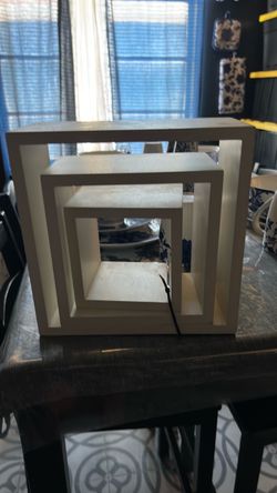 Little white shelves never used