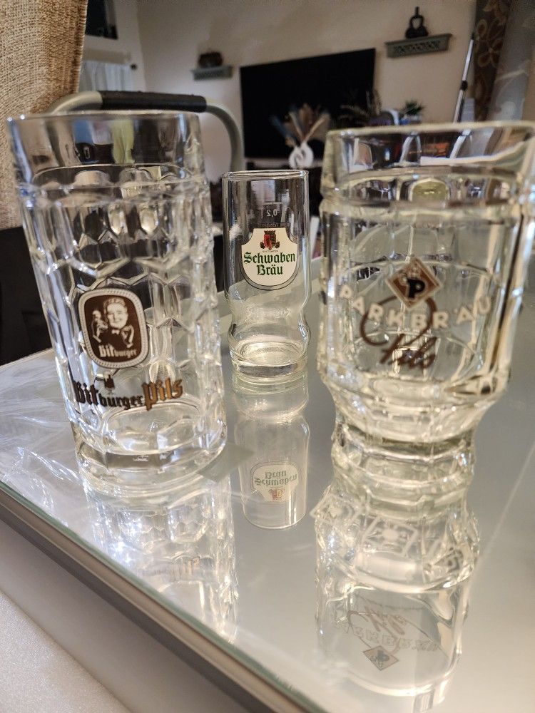 German Steins/ 5 Liter Keg (empty)