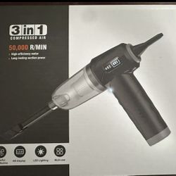 Wireless Handheld Car Vacuum Cleaner Rechargeable 15000PA StrongSuction Cordless