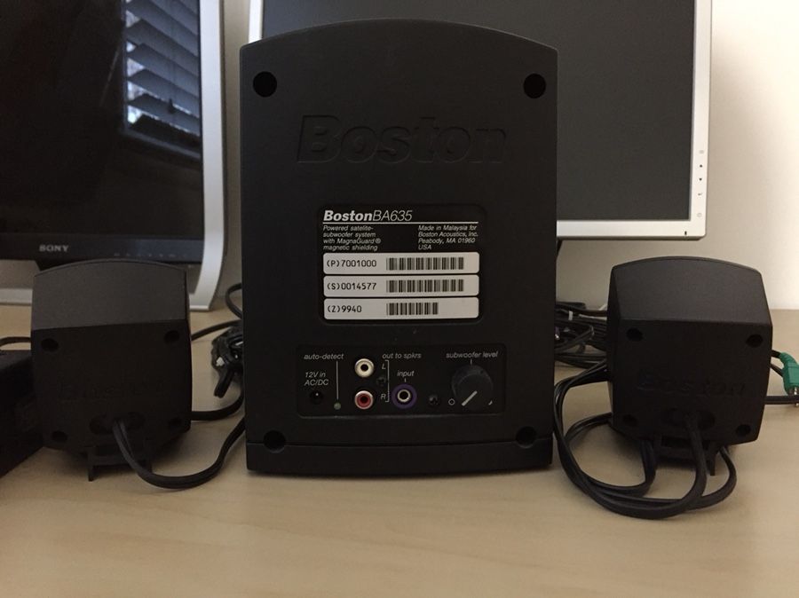 Boston Acoustics BA635 SpeakersBlack for Sale in Annandale, VA OfferUp