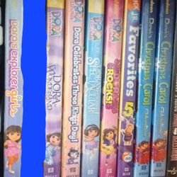 Lot Of (8) Dora (DVD'S)